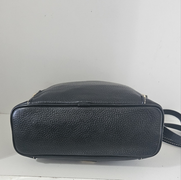 Like!New!Dooney and bourke Black Pebbled Leather Crossbody Bag - Picture 5 of 12